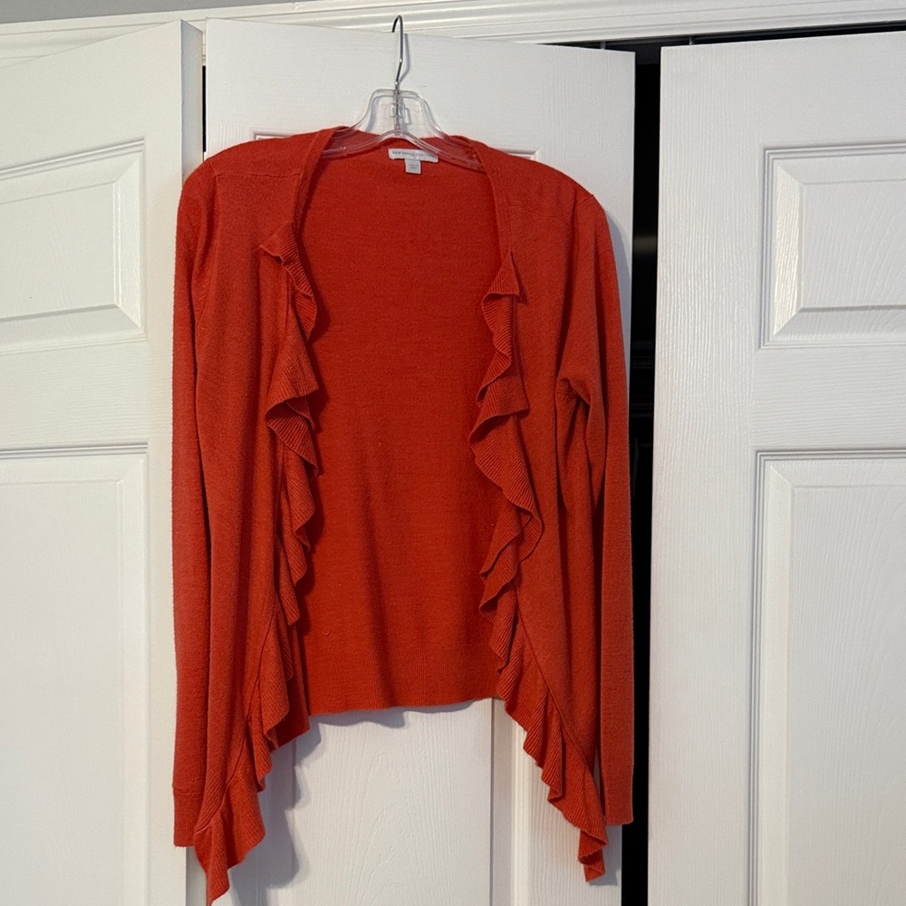 Orange Cardigan